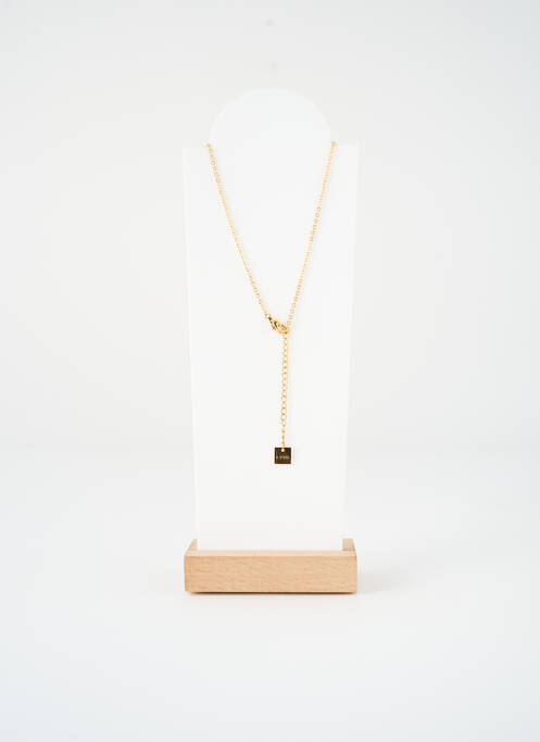 Collier matériaux métal vert VISSON femme