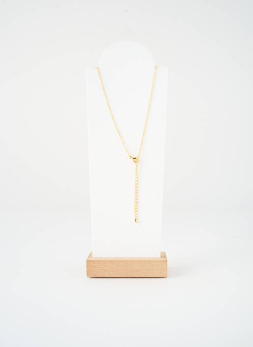 Collier or SATINE femme