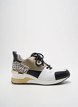 Baskets talon compensé talon de 4 à 6cm or MAM'ZELLE femme