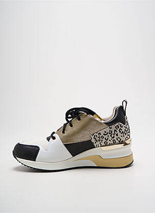 Baskets talon compensé talon de 4 à 6cm or MAM'ZELLE femme