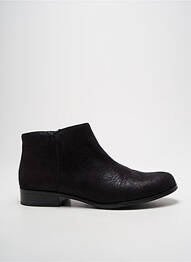 Bottines/boots tissage satiné talon plat jusqu'à 3cm noir MELLOW YELLOW femme