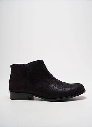 Bottines/boots tissage satiné talon plat jusqu'à 3cm noir MELLOW YELLOW femme