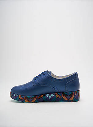 Baskets talon compensé talon plat jusqu'à 3cm bleu MELLOW YELLOW femme