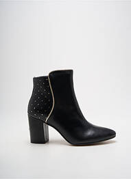 Bottines/boots matière lisse talon de 4 à 6cm noir MELLOW YELLOW femme