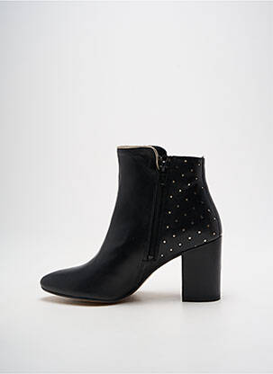 Bottines/boots matière lisse talon de 4 à 6cm noir MELLOW YELLOW femme