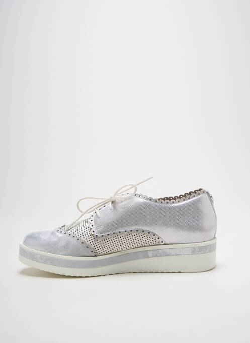 Derbies argent MAM'ZELLE pour femme
