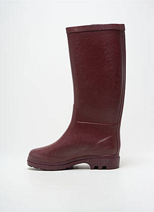 Bottes fourrée talon plat jusqu'à 3cm violet AIGLE femme