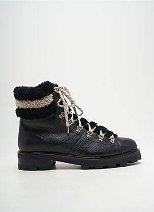 Bottines/boots fourrée talon de 4 à 6cm noir JIMMY CHOO femme