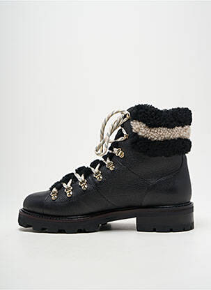Bottines/boots fourrée talon de 4 à 6cm noir JIMMY CHOO femme
