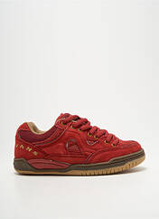 Baskets rouge VANS unisexe seconde vue