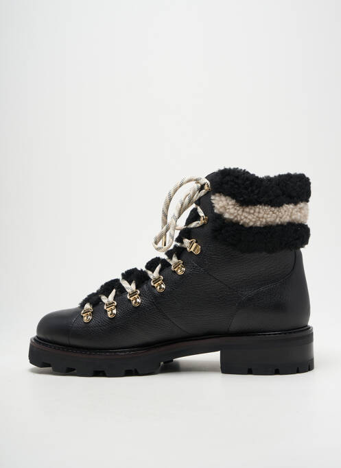 Bottines/boots fourrée talon de 4 à 6cm noir JIMMY CHOO femme
