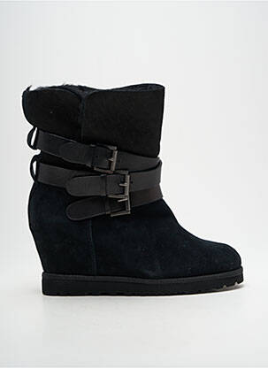 Bottines/boots fourrée talon de 7 à 9cm noir ASH femme