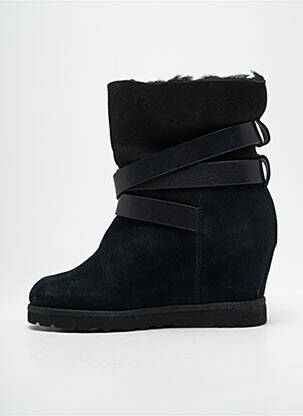 Bottines/boots fourrée talon de 7 à 9cm noir ASH femme