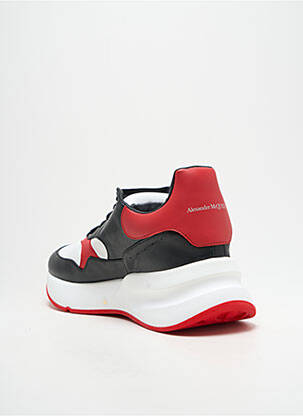 Baskets bout rond bout rond rouge ALEXANDER MCQUEEN homme