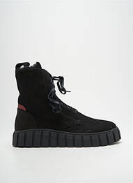 Bottines/boots fourrée talon de 4 à 6cm noir BUFFALO femme