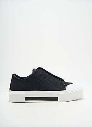 Baskets bout rond talon plat jusqu'à 3cm noir ALEXANDER MCQUEEN femme