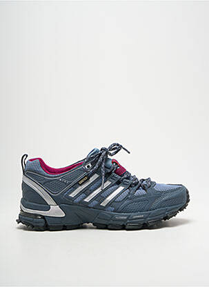 Baskets tissage satiné talon plat jusqu'à 3cm gris ADIDAS femme