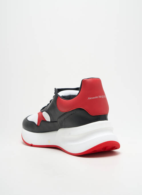 Baskets bout rond bout rond rouge ALEXANDER MCQUEEN homme