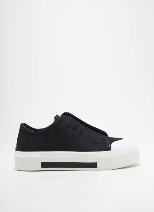 Baskets bout rond talon plat jusqu'à 3cm noir ALEXANDER MCQUEEN femme