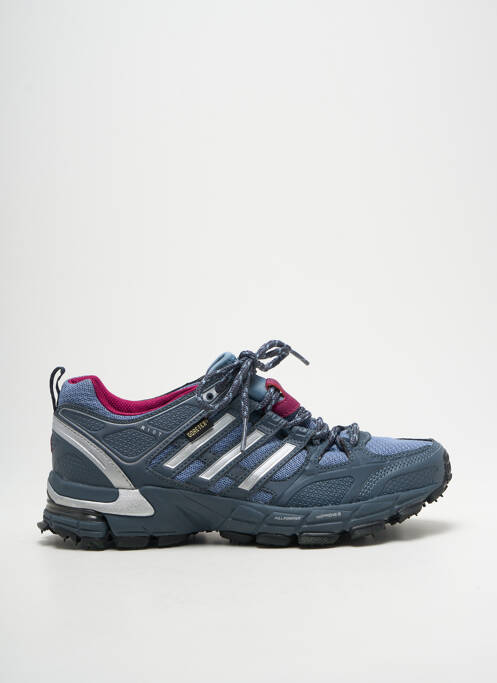Baskets tissage satiné talon plat jusqu'à 3cm gris ADIDAS femme