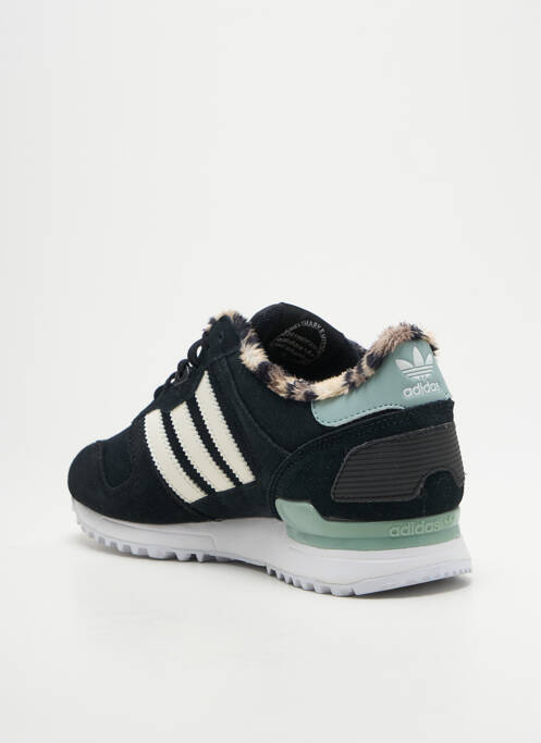 Baskets bout rond talon plat jusqu'à 3cm noir ADIDAS femme