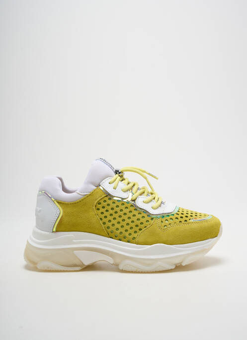 Baskets jaune BRONX pour femme