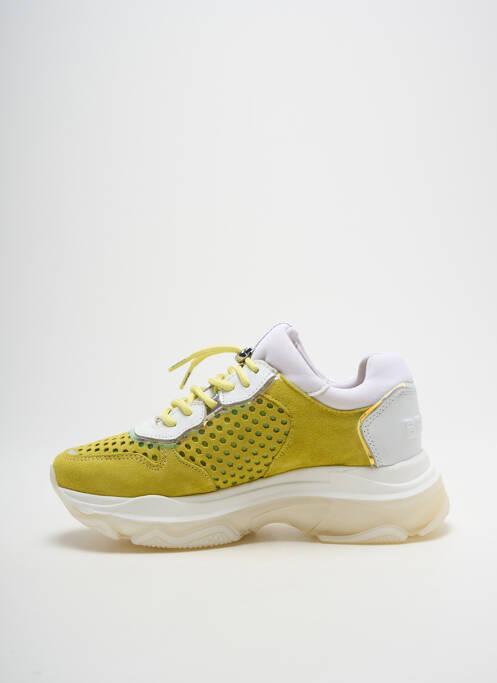 Baskets jaune BRONX pour femme
