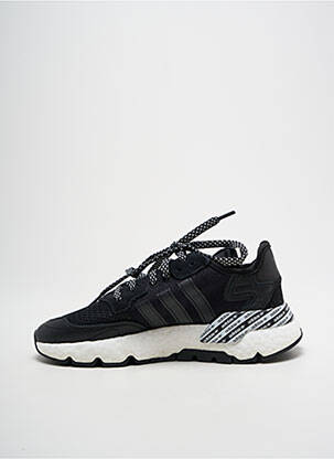 Baskets bout rond bout rond noir ADIDAS enfant
