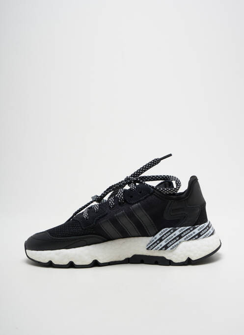 Baskets bout rond bout rond noir ADIDAS enfant