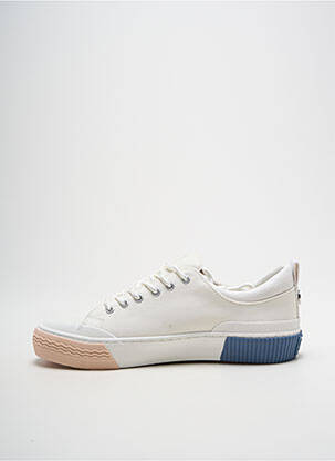 Baskets fermeture lacets talon plat jusqu'à 3cm blanc PALLADIUM femme