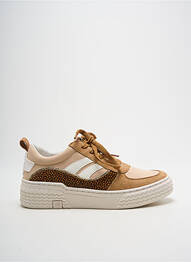 Baskets bout rond talon de 4 à 6cm beige PALLADIUM femme