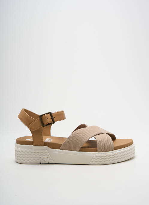 Sandales/Nu pieds beige PALLADIUM pour femme