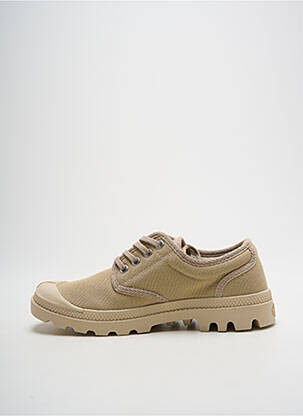 Baskets bout rond bout rond beige PALLADIUM unisexe