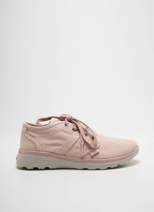 Baskets rose PALLADIUM femme