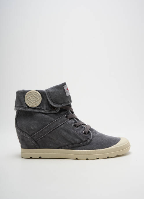Baskets gris PALLADIUM pour femme
