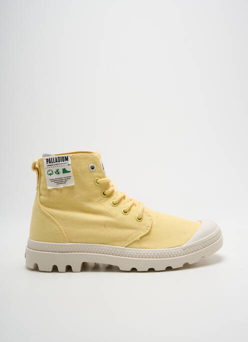 Baskets jaune PALLADIUM pour unisexe