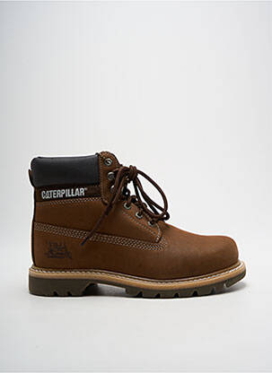 Chaussures professionnelles bout rond bout rond marron CAT homme
