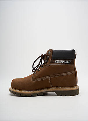 Chaussures professionnelles bout rond bout rond marron CAT homme