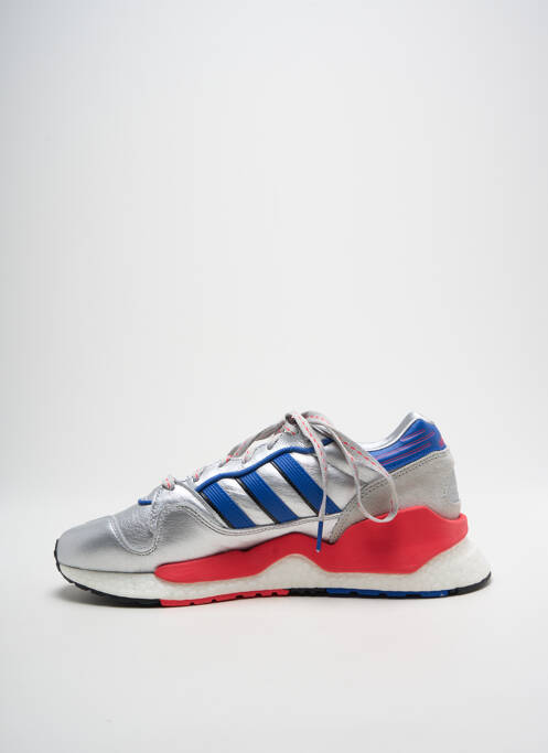 Baskets argent ADIDAS pour homme