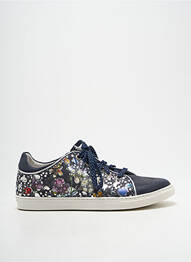 Baskets matière lisse bout rond bleu BELLAMY fille