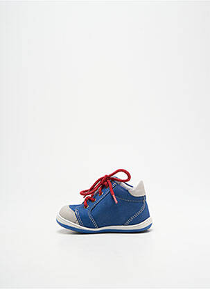 Bottillons empiècements bleu BELLAMY garçon