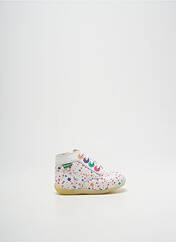 Bottillons blanc KICKERS pour fille seconde vue