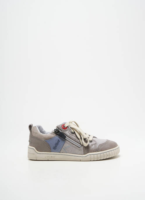 Baskets gris KICKERS pour garçon