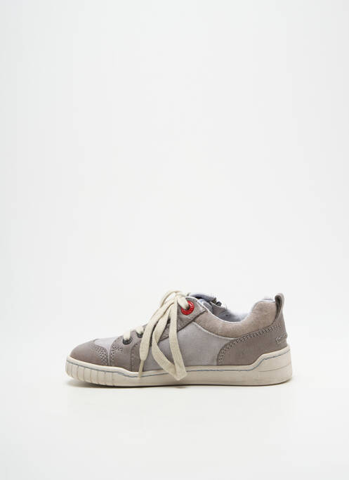 Baskets gris KICKERS pour garçon