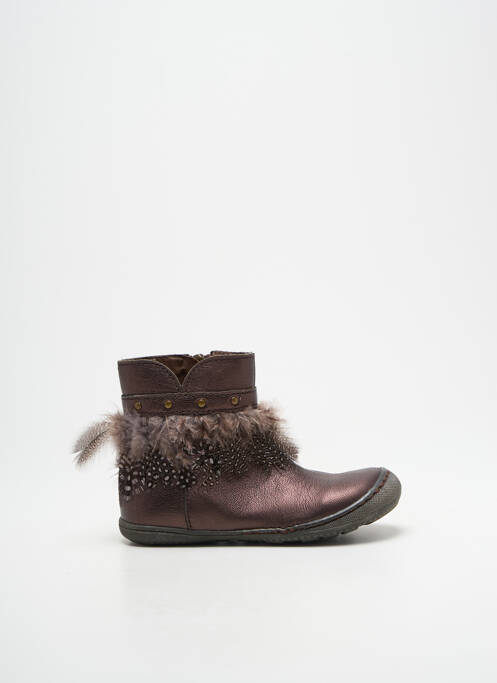 Bottines/Boots marron LITTLE MARY pour fille