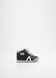 Bottillons matière lisse bout rond noir BABYBOTTE garcon