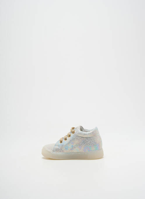 Bottillons argent FALCOTTO pour fille