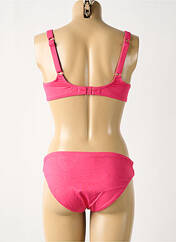 Maillot de bain 2 pièces rose TRIUMPH pour femme seconde vue