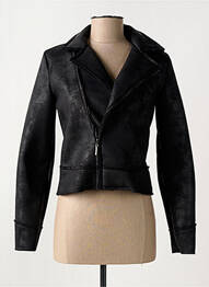 Veste casual col tailleur noir LE SINGE DE JULIE femme
