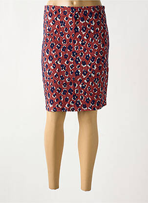 Jupe courte orange LE SINGE DE JULIE pour femme